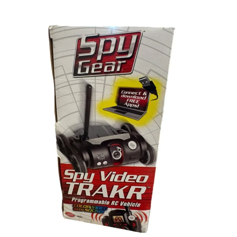 Spy Gear Spy Video Trakr Programmable RC Vehicle With Controller SKU 6880
